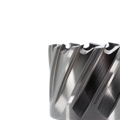OSCARBIDE Annular Cutter 2 inch Cutting Diameter,1 inch Depth of Cut,3/4 inch Weldon Shank 2 Flat Mag Drill Bit with Pilot Pin for Magnetic Drill Press,1 Piece OSCARBIDE