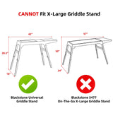 NOELIFE Grill Cover for Blackstone 22 inch Griddle with Hood and Stand, Waterproof Griddle Accessories for Blackstone 17 and 22 inch, Windproof and UV Resistant (Cover only) NOELIFE