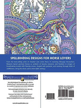 Creative Haven Dream Horses Coloring Book: Relax & Find Your True Colors (Adult Coloring Books: Animals) Dover Publications