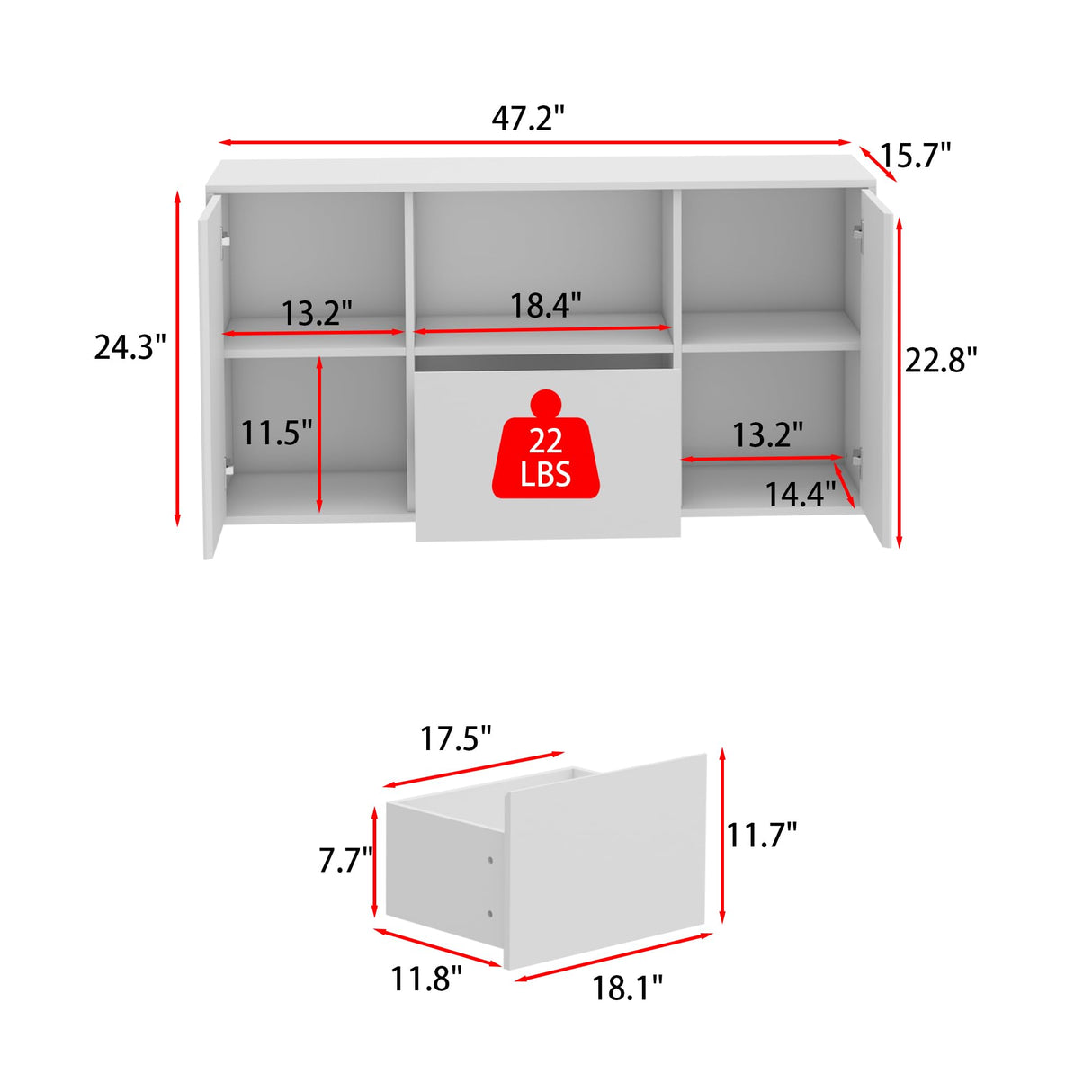 Homsee Electric Height Adjustable Standing Desk with Storage Cabinet, U-Shaped Computer Desk with Drawer & Open Shelves for Home Office, Workstation Desk for Writing Study Work Executive, White Homsee