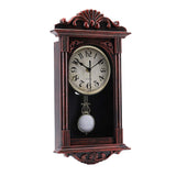 jomparis Pendulum Wall Clock Gifts for Dad,Dad Gifts for Christmas Retro Quartz Decorative Battery Operated Wall Clock for Living Room, Office, Home Decor(16 Inch, Bronze) jomparis