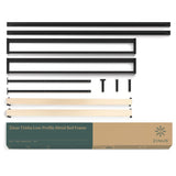 ZINUS Trisha 7 Inch Metal Platform Bed Frame, Wood Slat Support, No Box Spring Needed, Easy Assembly, Queen ZINUS