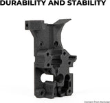 Siraya Tech Fibreheart ABS-GF Premium Glass Fiber 3D Printer Filament - 93°C Heat Resistance, High Durability, Precision Printing - for Automotive & Industrial Applications (1kg, Black) Siraya Tech