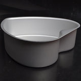 8 Inches Aluminum Heart Shaped Cake Pans Tins Cayanmydery