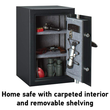 SentrySafe XX-Large Black Floor Safe with Digital Coded Keypad, Gun Safe for Handgun or Other Valuables, 2.2 Cubic Feet, T6-331 SentrySafe