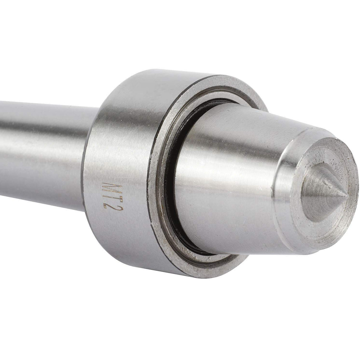 KUNTEC 4pcs MT2 Live Center Wood Lathe Drive Spur Cup Set #2 Morse Taper KUNTEC