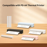 Gloryang Thermal Printer Paper 8.5''x11'' US Letter Size, Thermal Paper Quick-Dry, Advanced Thermal Printing, Compatible with Gloryang & JADENS PD-A4 Thermal Printer Gloryang