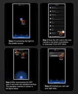 MuliVid 150Ft Permanent Outdoor Lights,Smart RGB Outdoor Lights with Remote APP Control, IP67 Waterproof Outside Light for House for Christmas, Halloween, Holiday, Party, Daily MuliVid