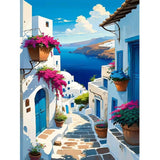 WUDWL Diamond Painting Kits for Adults - Landscaping DIY 5D Diamond Art Kits Full Drill Diamond Dots Paintings with Diamonds Gem Art and Crafts Home Decor 12x16inch ﻿ WUDWL