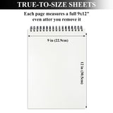 9" x 12" Sketch Book, Top Spiral Sketchbook, 100 Sheets Sketch Pad, (68 lb/100 GSM) Drawing Paper Pad, Drawing Notebook for Kids, Artist Sketchbook for Drawing, Illustration, Classroom Must Haves. Cewei