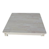 International Concepts 3-Piece Set Table, Unfinished IC International Concepts