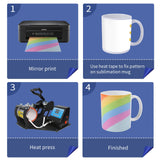 HTVRONT Sublimation Mugs Blank 11 oz - 12 Pack Tazas Para Sublimacion - Sublimation Coffee Mugs HTVRONT