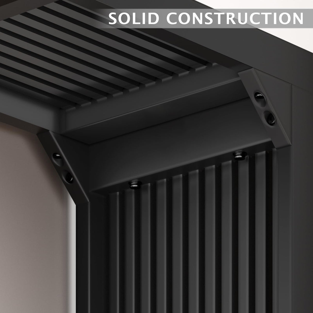 MODCART 35" Solid Wood Bench, Black Entryway Bench with Storage, Modern Shoe Bench, Narrow Bench for Entryway, Living Room, Kitchen MODCART