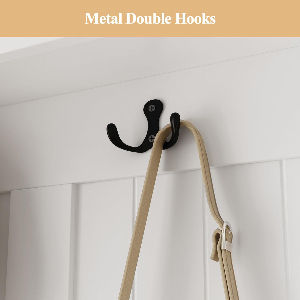 WOODTIME Hall Tree with Bench and Shoe Storage, Multi-Purpose Entryway Bench with Coat Rack, Padded Seat Cushion, 4 Double Hooks, Open Shelves and 2 Drawers, White WOODTIME