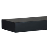 Kiera Grace Modern Floating-Shelves, Pack of 3, Black, 3 Count Kiera Grace