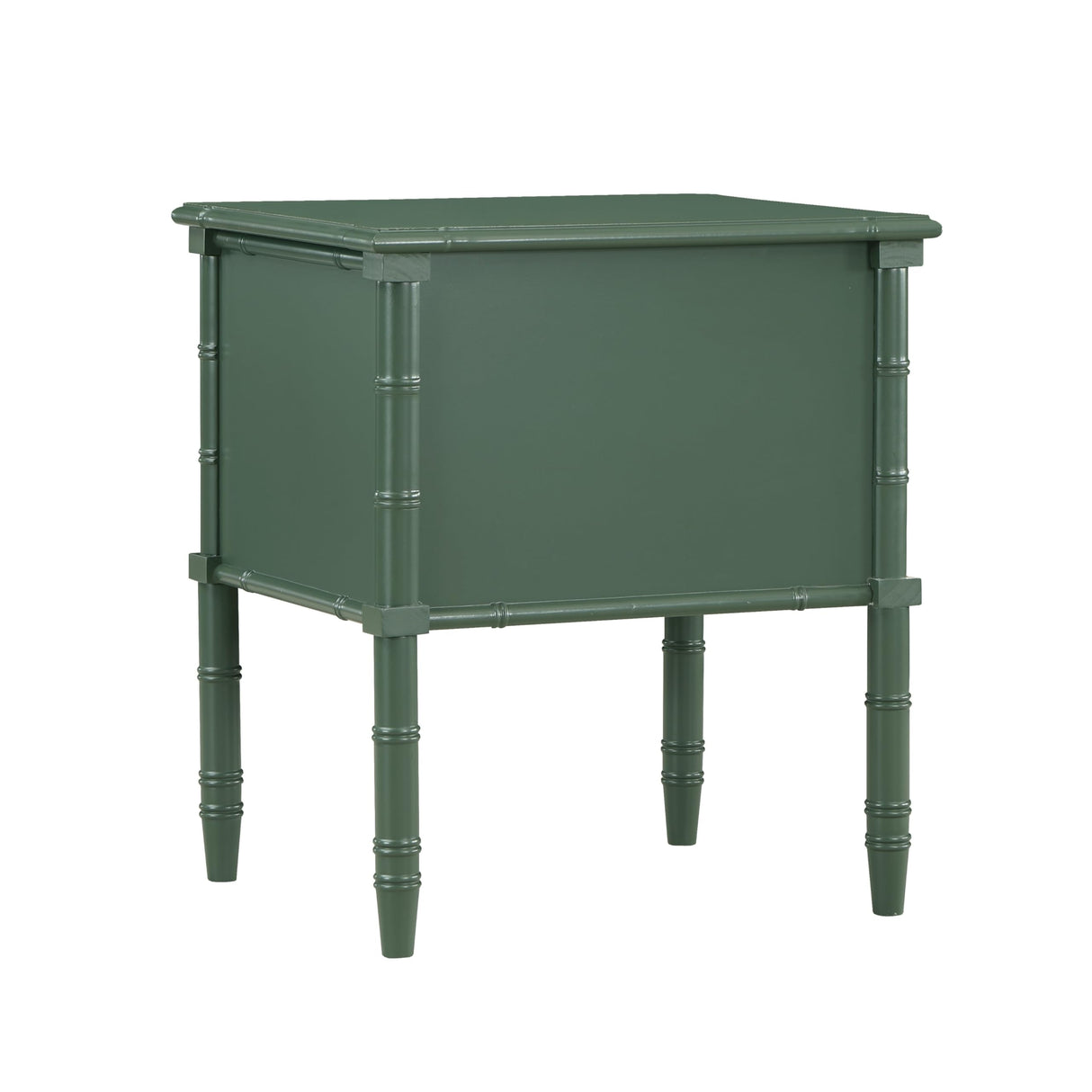 Greyson Living Ettington Carved Bamboo 2-drawer Nightstand by Vintage Green Greyson Living