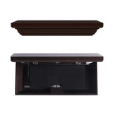 JOLLYMER Concealment Gun Shelf with Hidden Trap Door with RFID Lock JOLLYMER