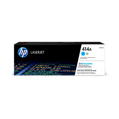 HP 414A Cyan Toner Cartridge | Works with HP Color LaserJet Enterprise M455dn, MFP M480f; HP Color LaserJet Pro M454 Series, HP Color LaserJet Pro MFP M479 Series | W2021A
