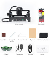 ACMER Laser Engraver S1 Portable Laser Cutter and Engraver CNC Machine for DIY,Wood,Metal,Acrylic,Leather,etc. (S1 3.5W) ACMER