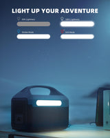 DaranEner Portable Power Station 56000mAh, 179.2Wh LiFePO4 Battery Backup w/ 2 300W (Peak 600W) AC Outlets, 1.5hrs Fast Charging, Power Bank for Hurricane Emergency/Outdoor Camping/RVs/Home Use DaranEner