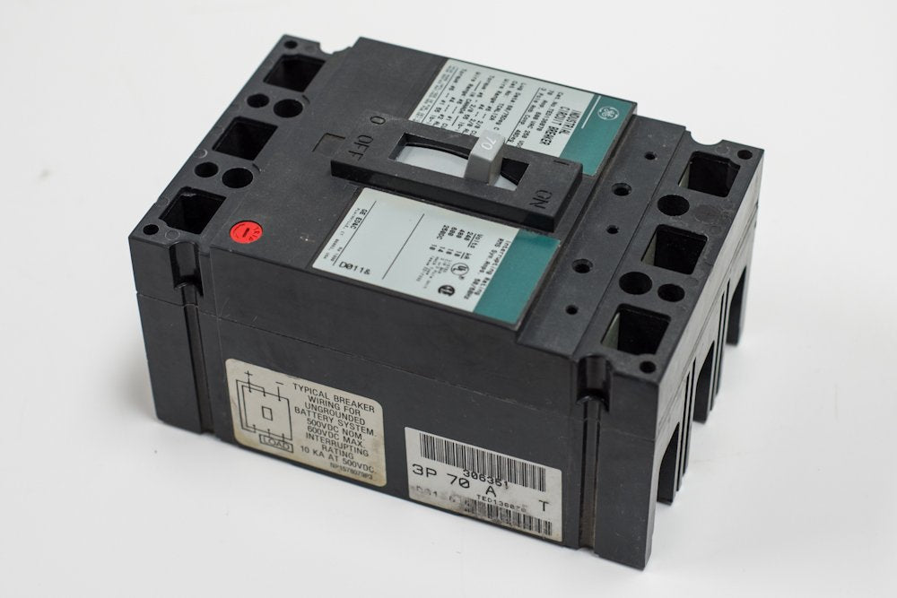 GE TED136150WL Circuit Breaker,150A,3P,600VAC,TED GE