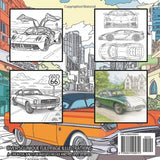 The Ultimate Car Coloring Book: From Classics to Hyper-Cars, For Adults or Kids WoodArtSupply