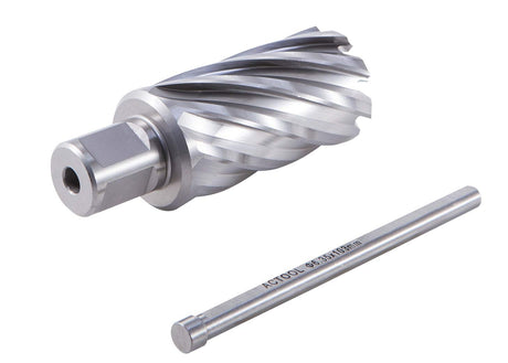 ACTOOL 1-1/4" Diameter × 2" Depth of Cut HSS ANNULAR Cutter with 3/4'' Weldon Shank ACTOOL