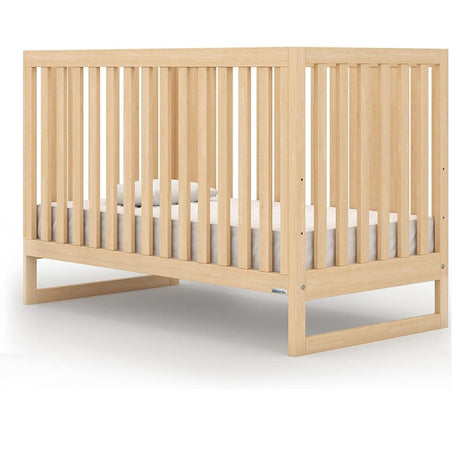 dadada Baby’s 3-in-1 Austin Convertible Crib - Newborn Essentials Baby Bed Fits Standard Crib Mattress - Adjustable Bed Base - Natural dadada