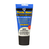 DAP Plastic Wood All Purpose Latex Wood Filler, White, 6 Oz (7079800585) PLASTIC WOOD