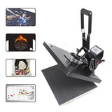 16‘ x 24’ Automatic Heat Press Clamshell Thermal Sublimation Printer for T-Shirts, for Pillowcases, Fabric Puzzles Photos, Metal Rocks, Digital Displays, T-Shirt DIY HP480 1400W TANAUT