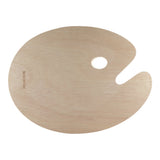 Jack Richeson 696037 Wooden Oval Palette, 12" x 16" Jack Richeson