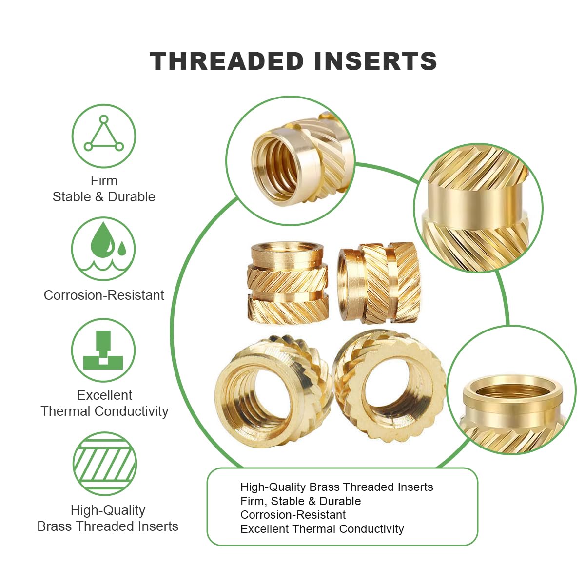 3D Printer Accessories Handheld Soldering Iron Kit 90W, 3D Printer Tools Heat Set Insert Tool, Heat Insert Tool 3D Printing Smoothing Tool Kit, Threaded Inserts Heat Insert Brass Nut Kit - WoodArtSupply