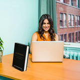 ZOEY Acrylic Book Easel Stand with Ledge Clear Easels Plate - 5 Pack for Books Display, Music Sheets, Artworks, CD, Tablet Holder (Small) ZOEY