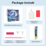 AMORARS Wolf Diamond Painting Kit for Adults, 5D Moon Wolf Diamond Art Beginners - DIY Full Diamond Dot Gem Art Paintings, Suitable Gifts, and Home Decoration Crafts，12x12Inch AMORARS
