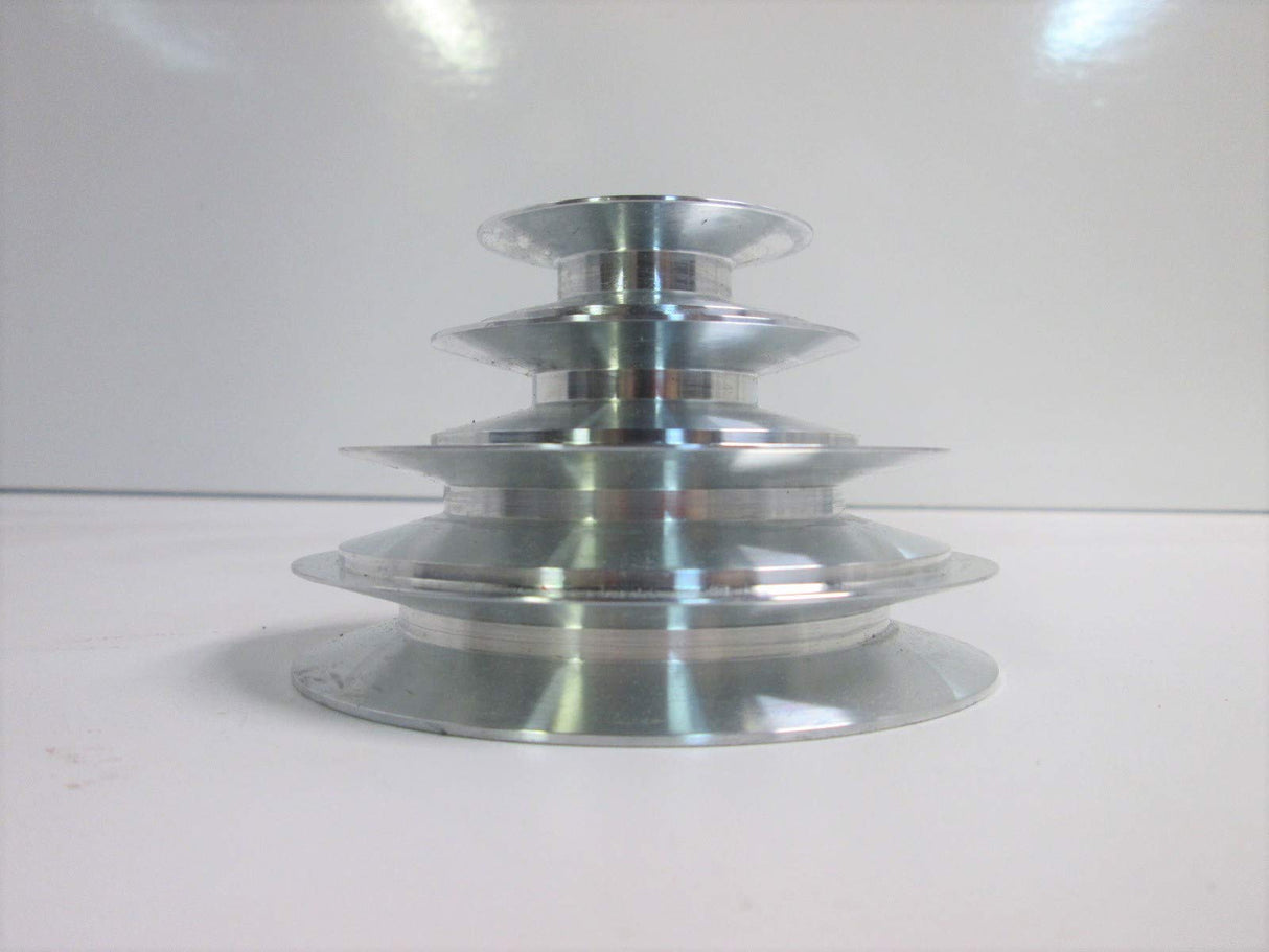 4-Step Cone Pulley 5/8" Keyed Bore; for Lathe, Drill Press, Scroll Saw etc. Replaces Craftsman Or1More