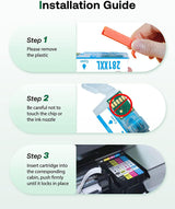 PGI-280XXL CLI-281XXL Compatible Replacement for Canon 280 and 281 Ink Cartridges Use with Canon PIXMA TR8520 8620 7520, TS9120 6200 6220 8120, 5-Pack OSIR