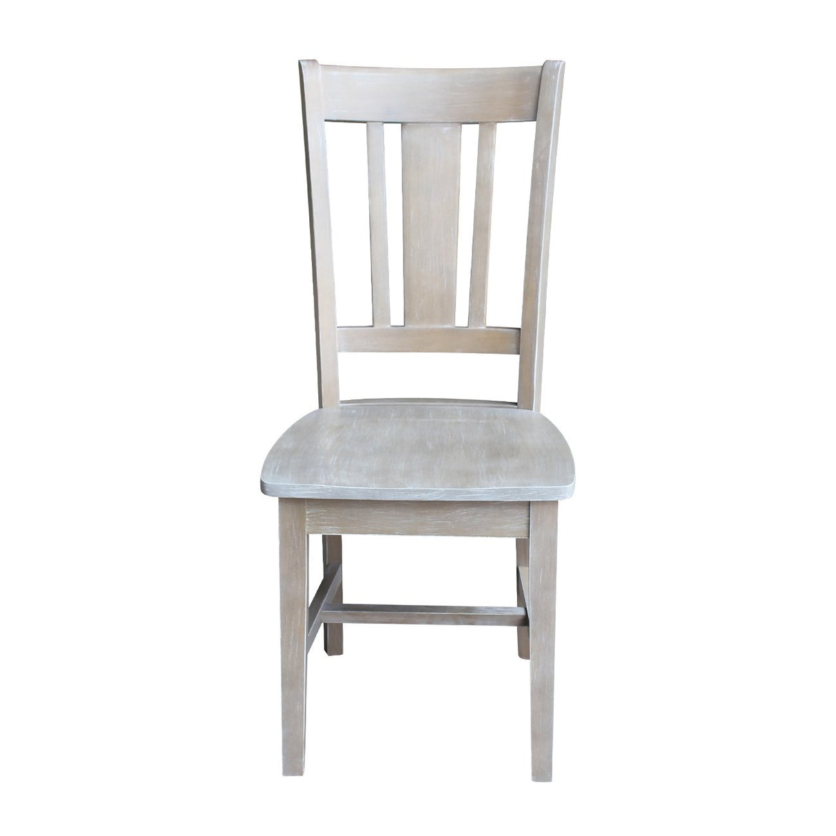 International Concepts San Remo Chair Washed Gray Taupe IC International Concepts