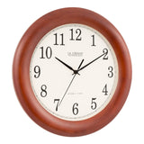 La Crosse Technology 12.5 Inch Cherry Wood Atomic Analog Clock (WT-3122A-INT) La Crosse Technology