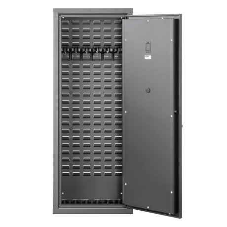 SecureIt Agile Model 52 - Modular Fast Access Gun Safe. Easy delivery via UPS, Ships Flat, assembles Anywhere. New Biometric Keypad for Convenience. Larger Buttons for Fast Access Ease. SecureIt