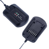 Tulepowceeng WA3742 Charger Compatible with Worx 20V Lithium Battery WA3525 WA3520 WA3578 Replacement for 20v Battery Charger WA3732 WA3875 WA3881 Tulepowceeng