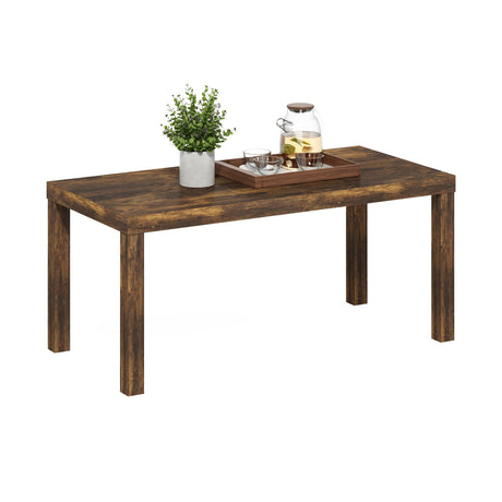 Furinno Classic Simple Coffee Table for Living Room, Amber Pine Furinno