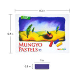MUNGYO Soft Pastel Set – 64 Vibrant Colors for Artists | Smooth & Blendable | Square Shape MUNGYO