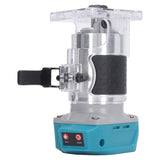 Router Tool, Wood Router Woodworking Router 18V Battery Hole Trimmer Brushless Lithium Trimming Carving Machine Hand Trimmer for Wood Working Slotting Generic