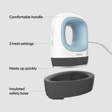 Cricut EasyPress Mini Heat Press - for Pressing Small Objects Like Shoes, Stuffed Animals, Hats & More - 3 Heat Settings & Precision Tip - Ceramic-Coated Heat Plate - Compact & Lightweight - Zen Blue Cricut