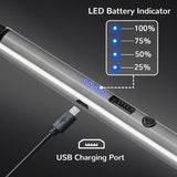 2 Pack Candle Lighter Electric Arc Long Lighter Flex Neck Utility Lighter Butane Torch Lighter Rechargeable USB Lighter Refillable Gas Jet Flame Windproof Lighter for Camping BBQ Grill Gas Stove Laffizz