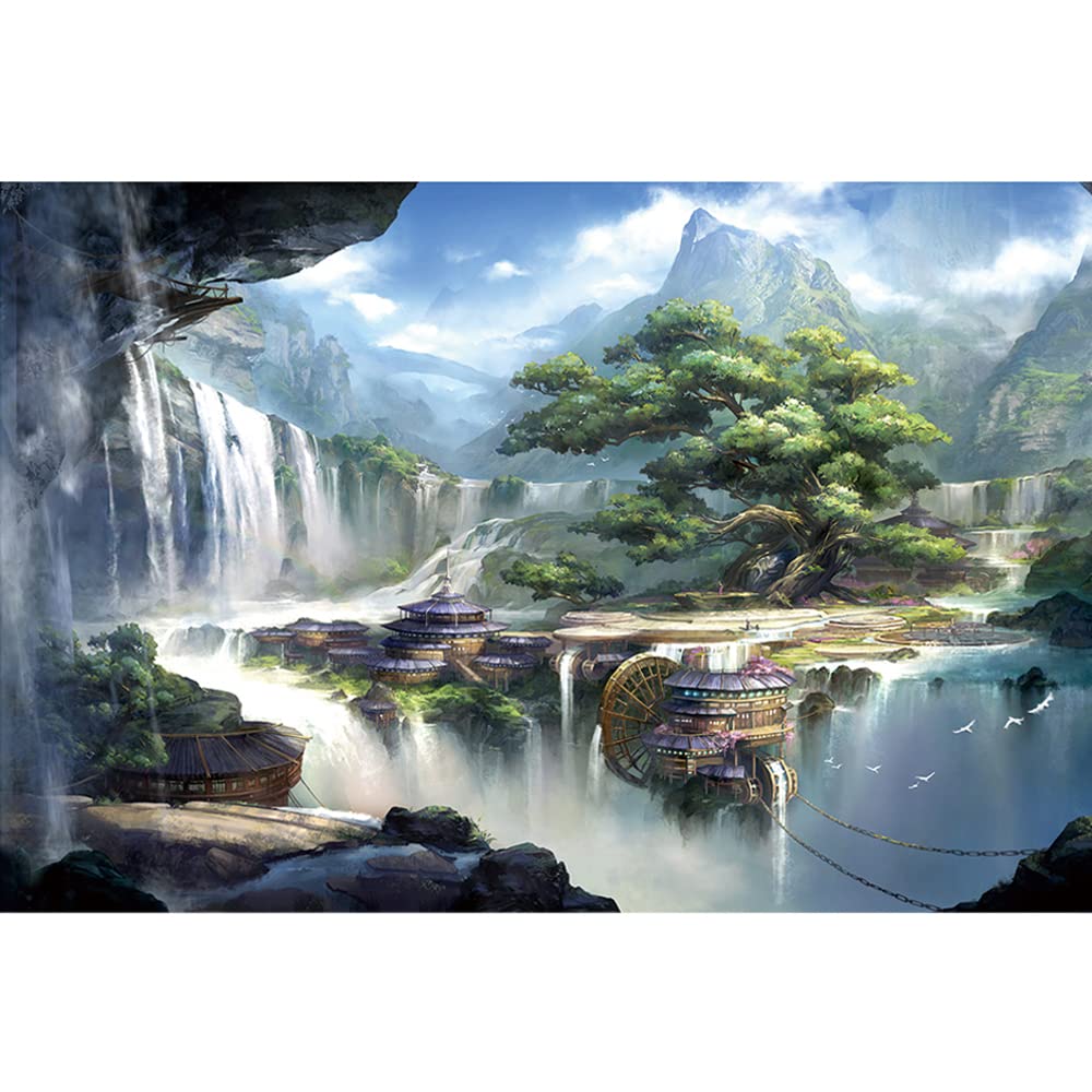 Ingooood- Fantasy Series- City of Machine Operated- Jigsaw Puzzles 1000 Pieces Entertainment Toys for Adult Special Graduation or Birthday Gift Home Decor Ingooood