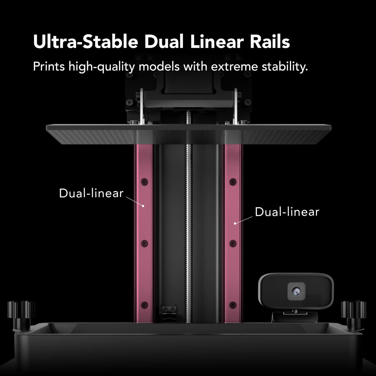 phrozen Sonic Mighty 8K LCD Resin 3D Printer, 10" Monochrome LCD, Tabletop 3D Resin Printer with 28µm XY Resolution, 8.6 * 4.8 * 9.3 Inch Printing Volume for Models, Miniatures and Action Figures phrozen