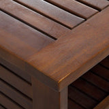 Christopher Knight Home Riviera Wood Bar Set, 3-Pcs Set, Rich Mahogany Christopher Knight Home