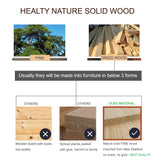 AISUNDY Swivel Adjustable Full Length Mirror on Wheels, Pine Wood Frame Cheval Bedroom Floor Mirror Dressing Mirror Body Mirror with Standing Holder (Brown, 65"x22") AISUNDY