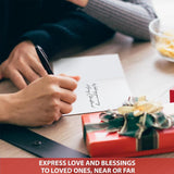 FALIMITLESS Christmas Cards Set – Cute Holiday Greeting Cards with Envelopes & Stickers – Funny Designs for Kids, Friends, Family – 12 Pack (Christmas Color) FALIMITLESS